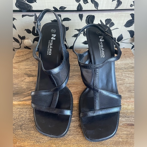 🖤Size 9 Black Nygard Collection dress shoes - Picture 2 of 7